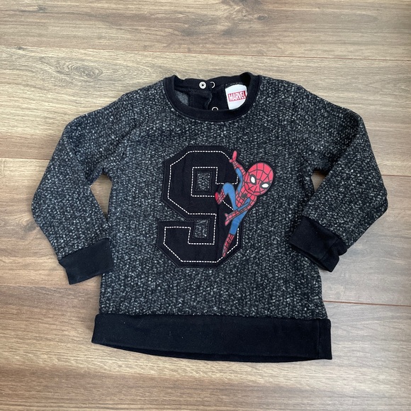 4/$20 Marvel Spider-Man sweater 18-24M - Picture 1 of 3